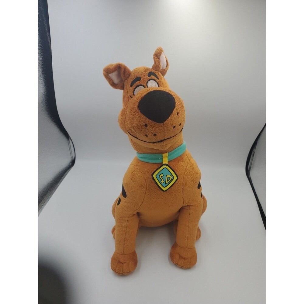Scooby Doo Dog Plush Stuffed Animal Toy Pillow With Collar 15"